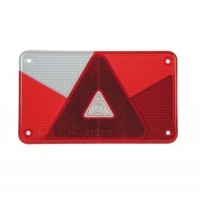 Nadomestno steklo za zadnjo levo luč aspock multipoint 5 18-8485-007, 188485007